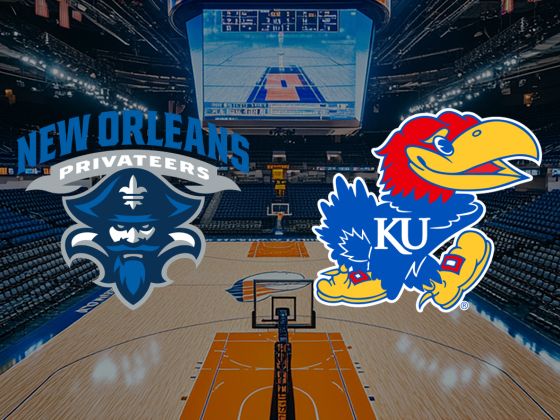 Kansas Jayhawks vs. University of New Orleans (UNO) Privateers